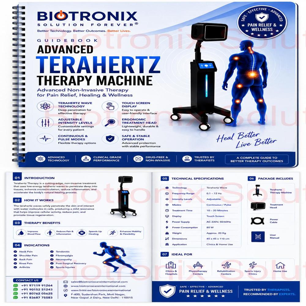 TERAHERTZ Premium Professional Healing Therapy Machine