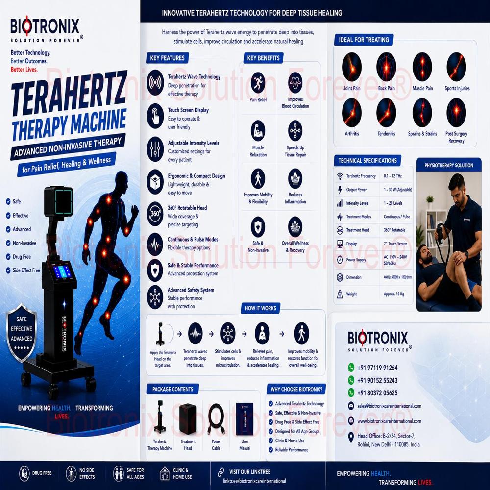 TERAHERTZ Premium Professional Healing Therapy Machine