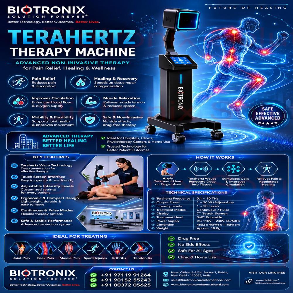 TERAHERTZ Premium Professional Healing Therapy Machine