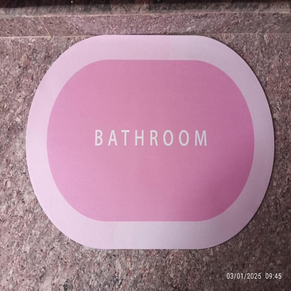 Bathroom Mat Round