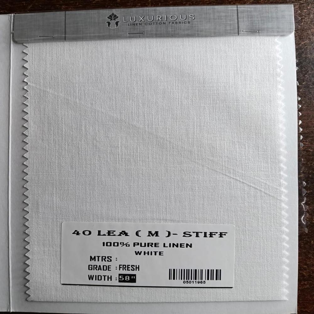 40 LEE COTTON LINEN SHIRTING FABRIC 58