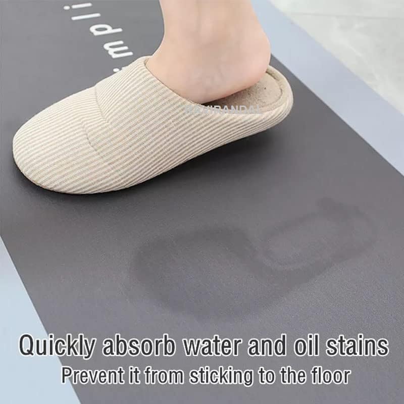 2 Pcs Kitchen Mat