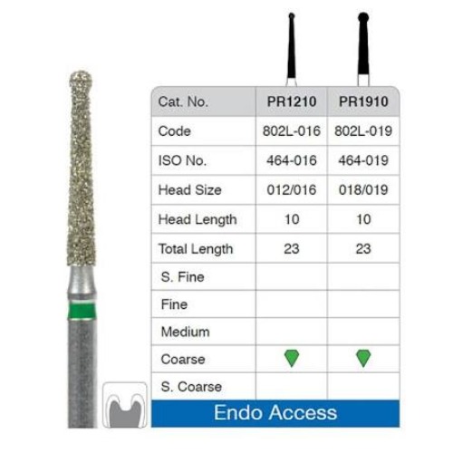 endo access diamond bur  PR1210C Strauss & Co