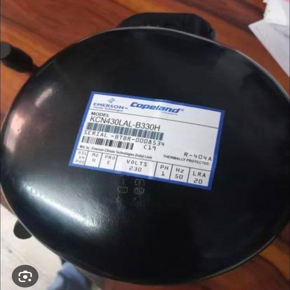 COPELAND MAKE COMPRESSOR, MODEL: KCN430 LAL