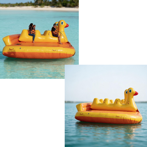 Inflatable Duck Slider Boat