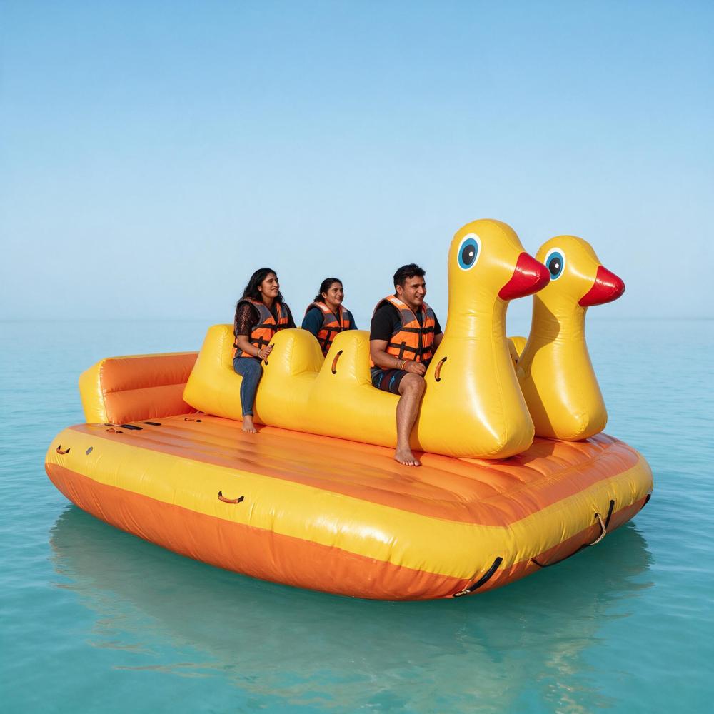 Inflatable Duck Slider Boat