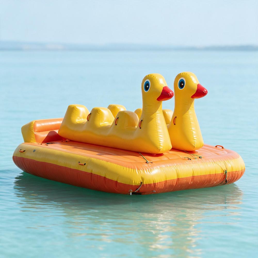 Inflatable Duck Slider Boat - Capacity: 2-4 People Kg