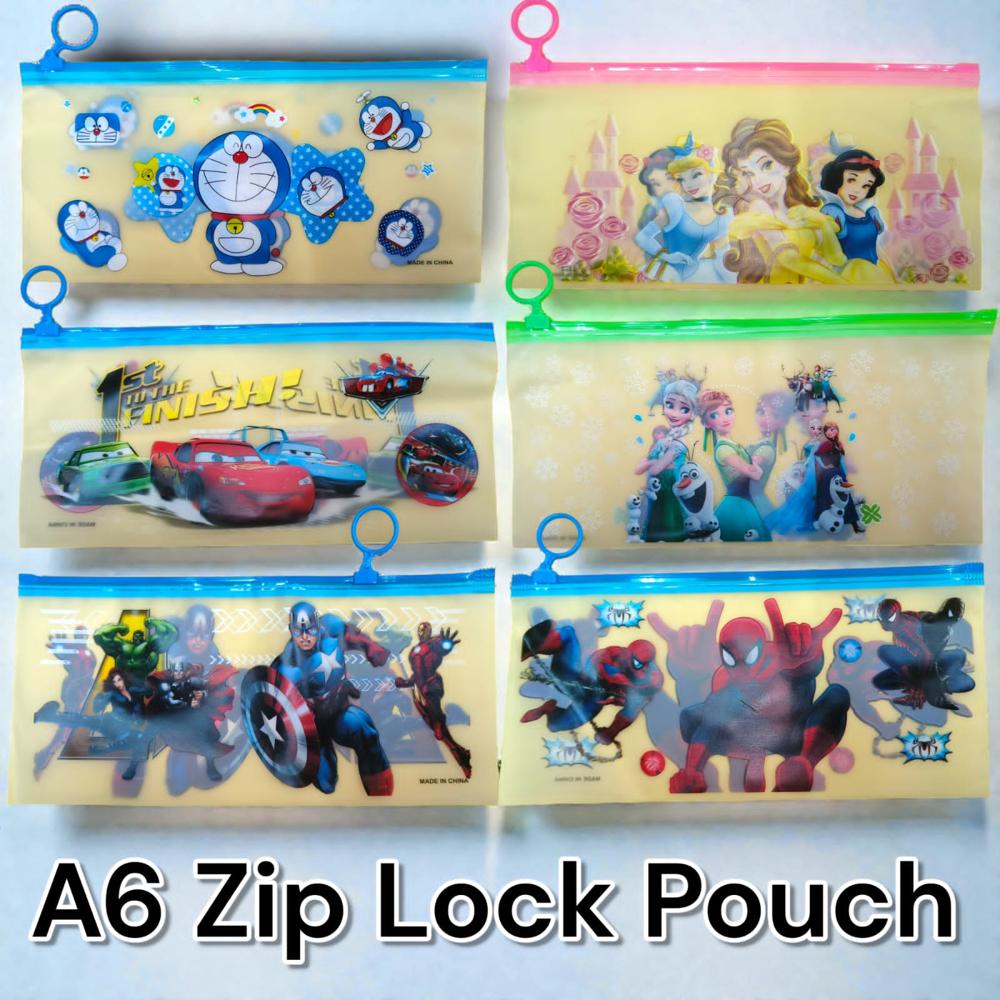 MILY ZIP LOCK POUCH CARTON PRINTED A6 SIZE