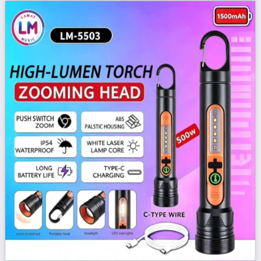 LM-5503 HIGH- LUMEN TORCH
