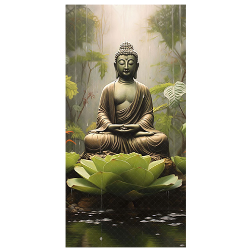NA-1576 Crystal Diamond Buddha Tile