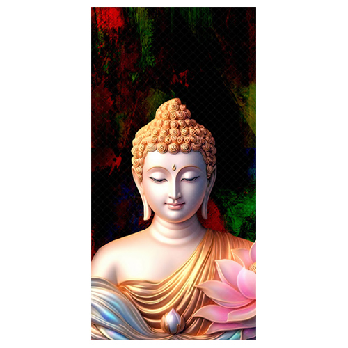 NA-1575 Crystal Diamond Buddha Tile