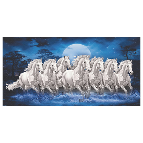 NA-1598 Crystal Diamond Horse Tile