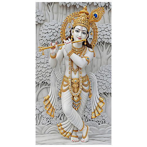 NA-1688 Crystal Diamond Radha Krishna Tile