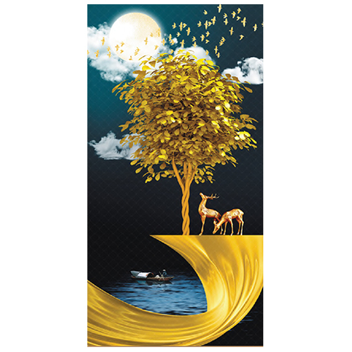Crystal Diamond Scenery Ceramic Tile