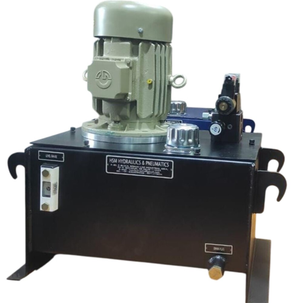 Hydraulic Power Pack - Color: Black Paint Coated