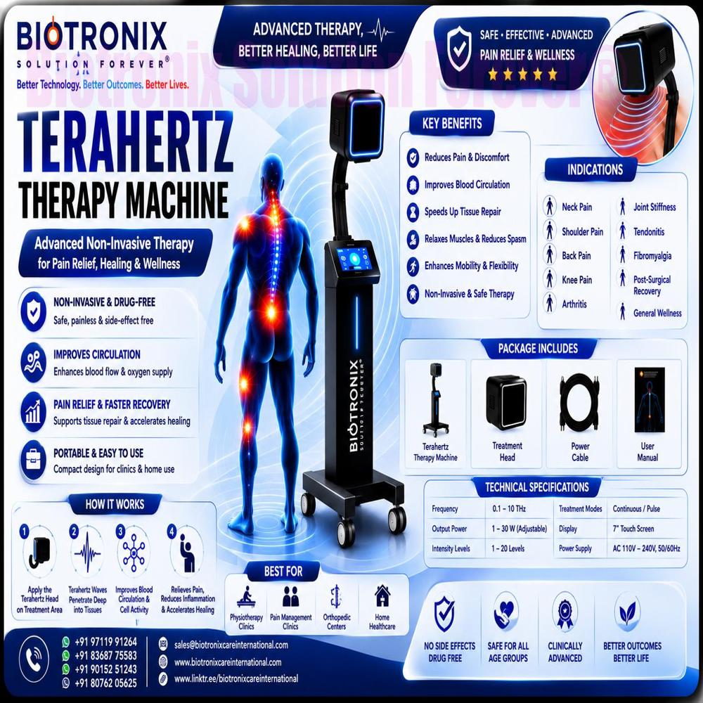 TERAHERTZ Premium Advanced Pain Relief Machine