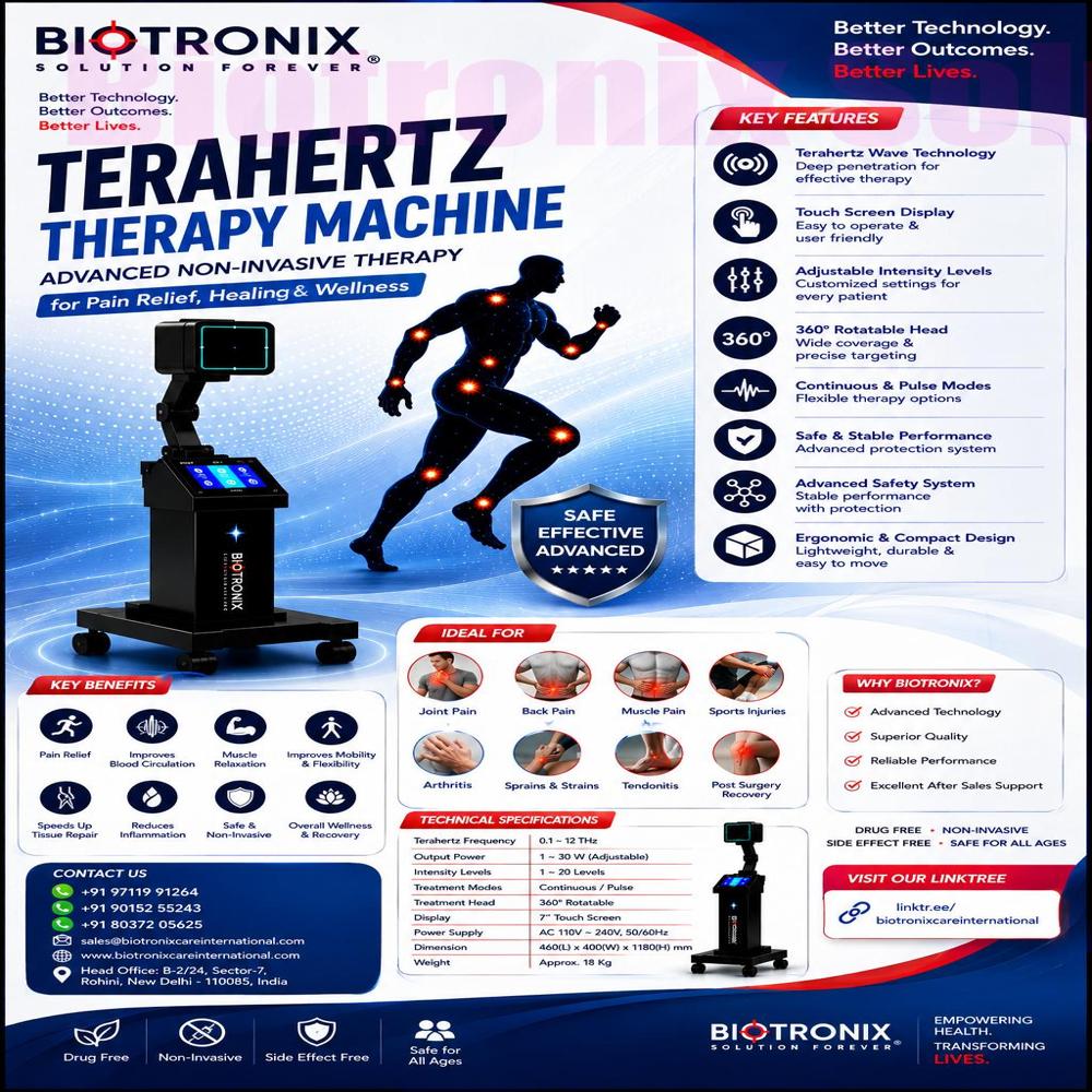TERAHERTZ Premium Advanced Pain Relief Machine