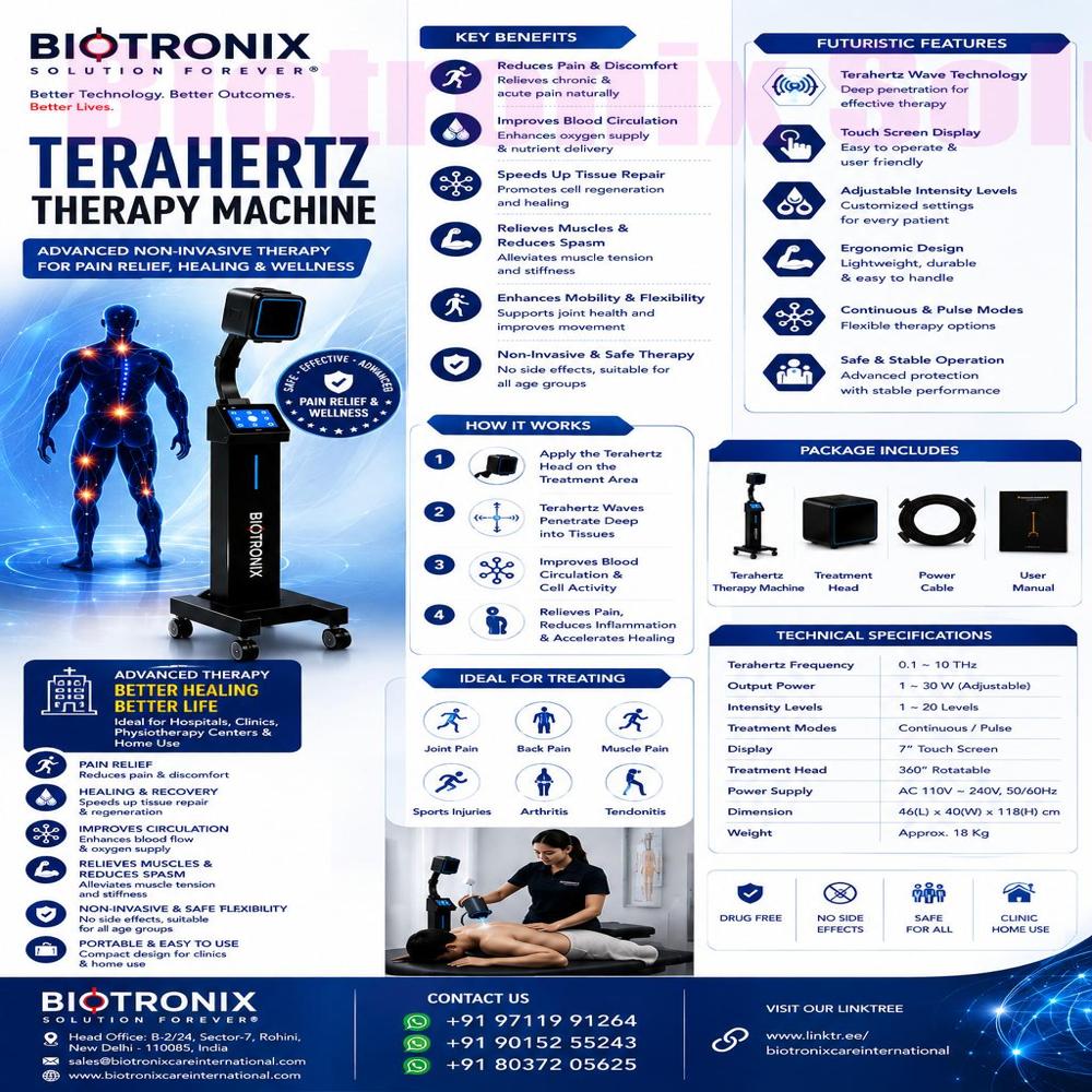 TERAHERTZ Premium Advanced Pain Relief Machine