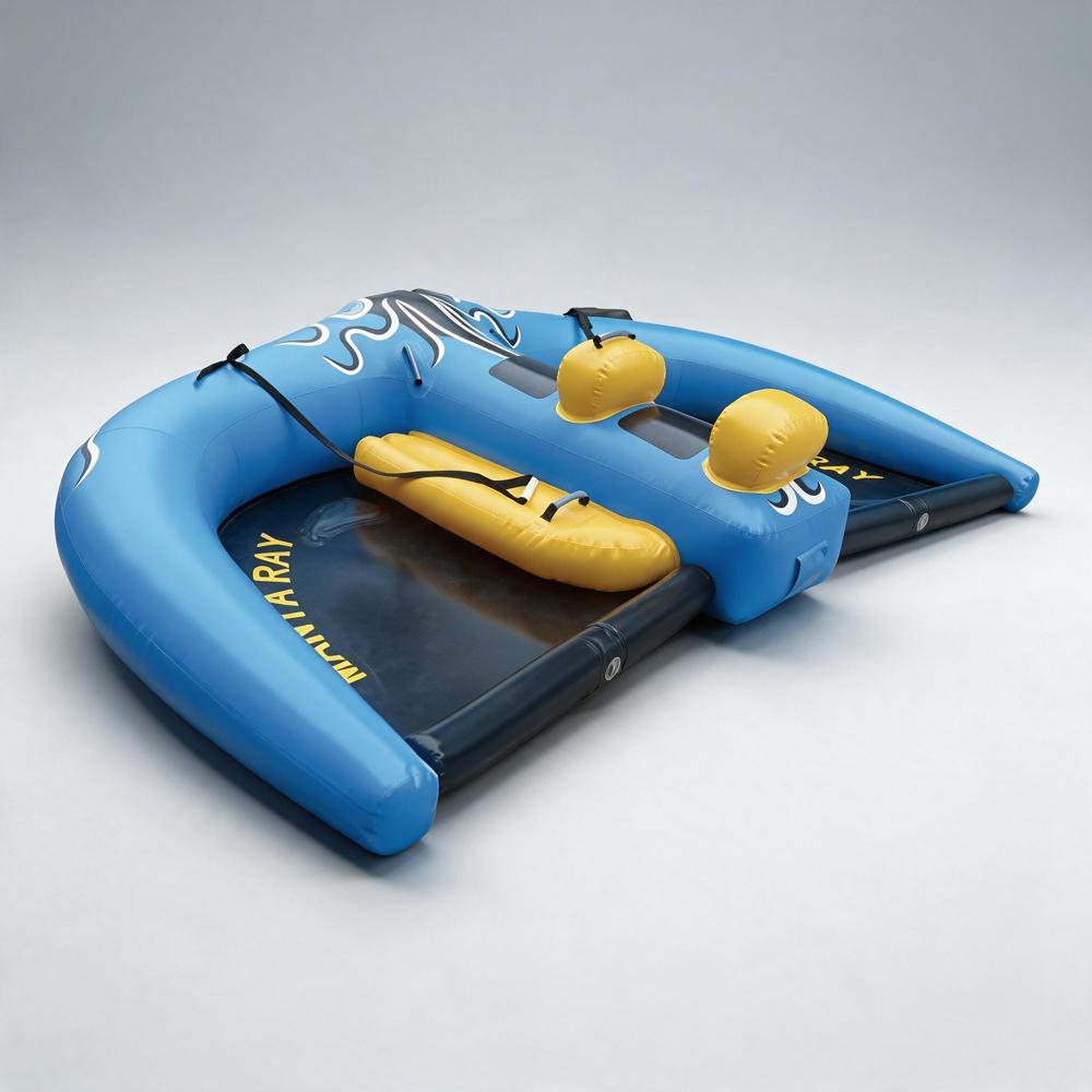 2 Seater Inflatable Flying Eagle Boat - Dimensions: Approx. 2.7m X 2.3m Meter (M)