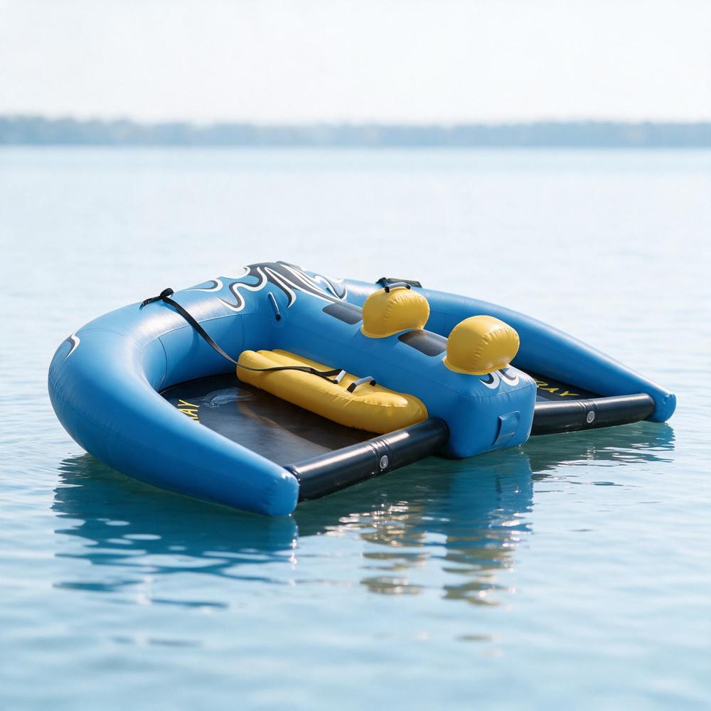 2 Seater Inflatable Flying Eagle Boat - Dimensions: Approx. 2.7m X 2.3m Meter (M)