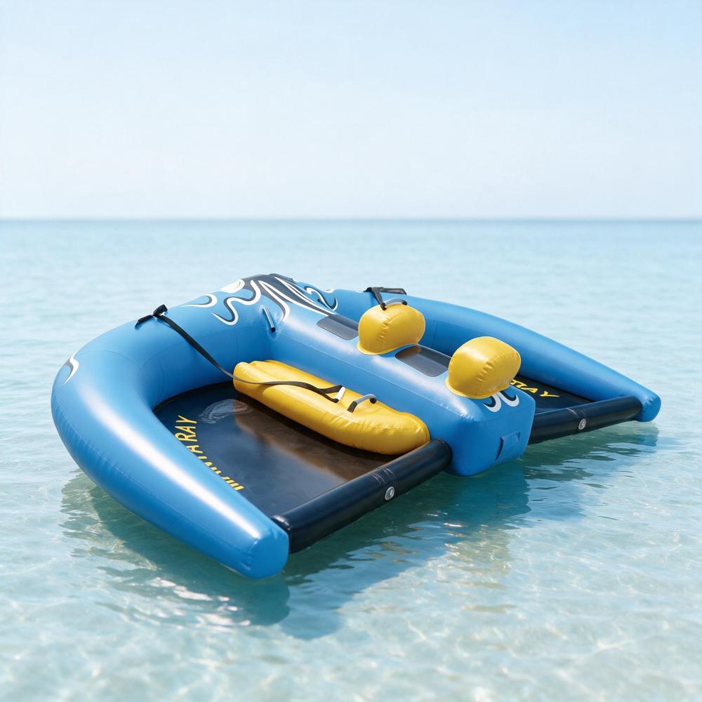 2 Seater Inflatable Flying Eagle Boat - Dimensions: Approx. 2.7m X 2.3m Meter (M)