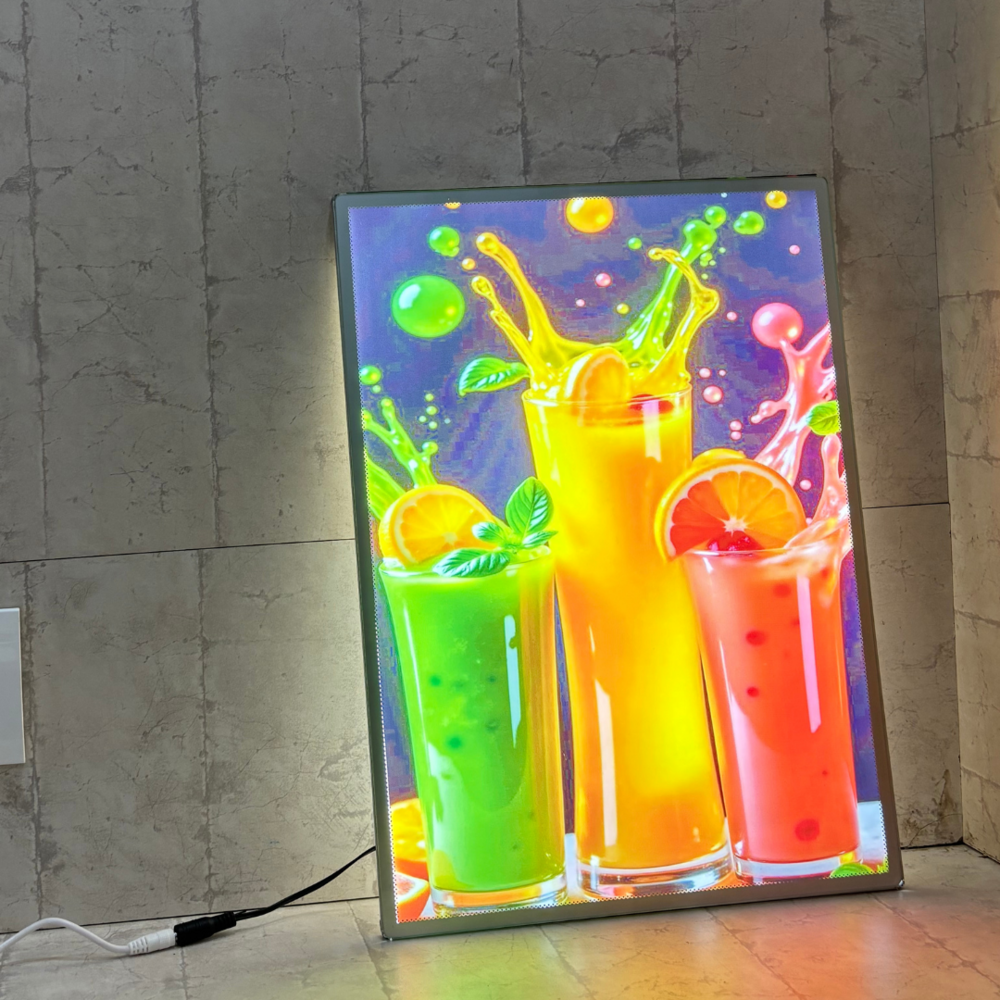 Ultra Slim LED Glass Frame