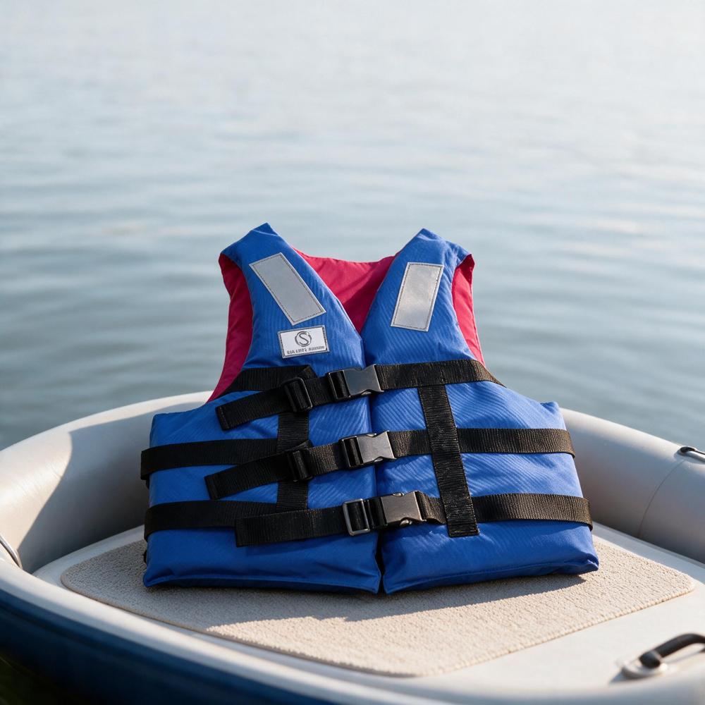 Raft Life Jacket - Color: Yellow And Blue