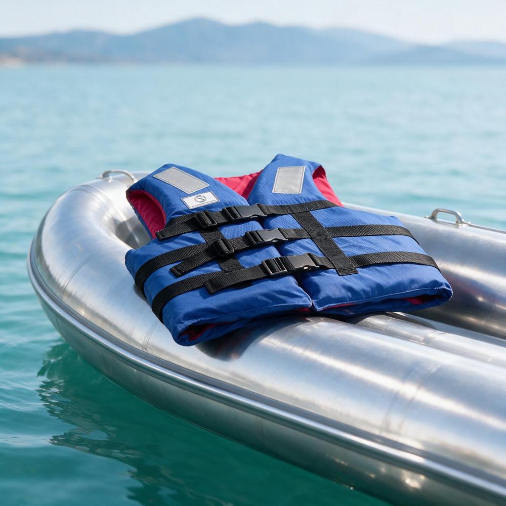 Raft Life Jacket - Color: Yellow And Blue