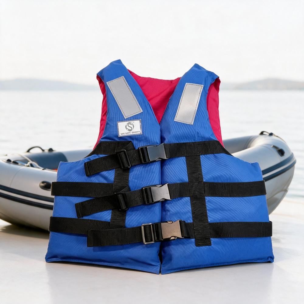 Raft Life Jacket - Color: Yellow And Blue