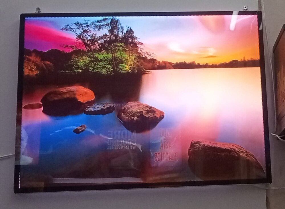 Led Slim Light Box - Application: Indoor Advertisement