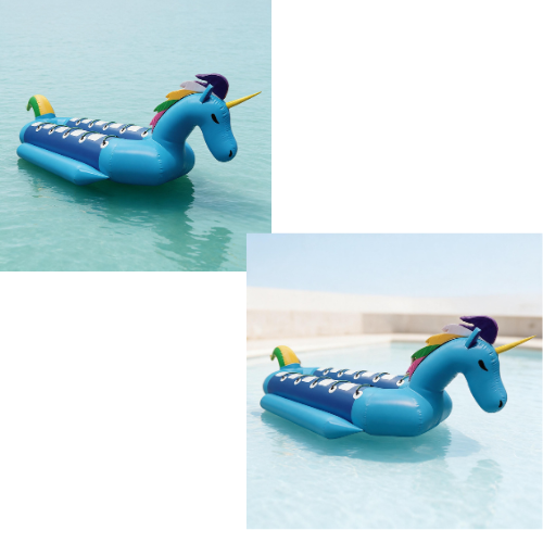 Inflatable Unicorn Boat