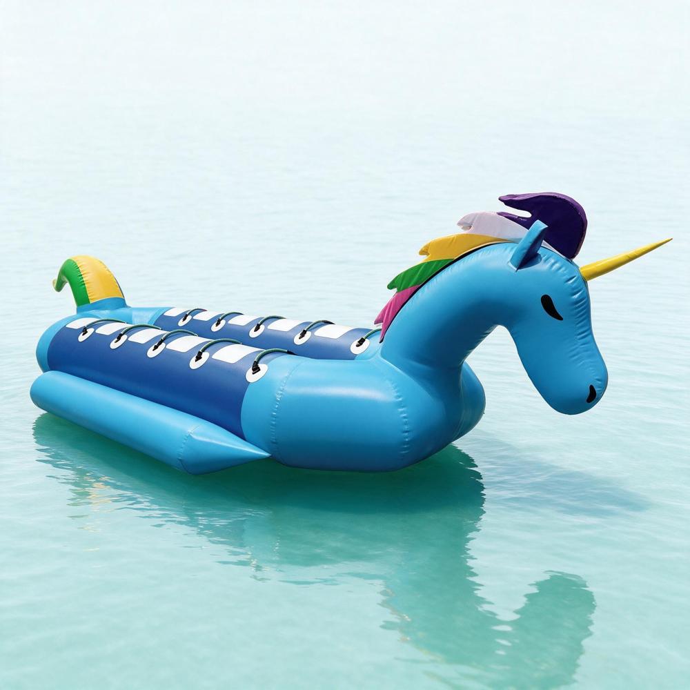 Inflatable Unicorn Boat - Capacity: 1-2 Persons