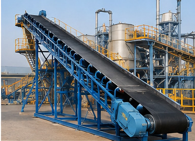 Inclined Belt Conveyor
