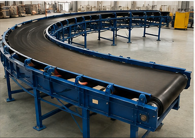 Curved Belt Conveyor