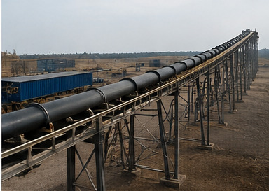 Pipe Belt Conveyor