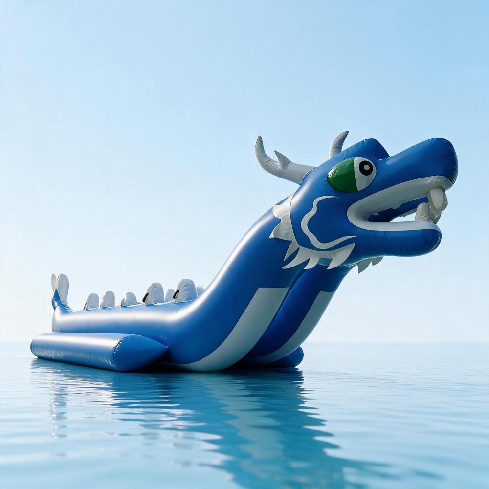 Inflatable Dragon Boat - Capacity: 10-22 People