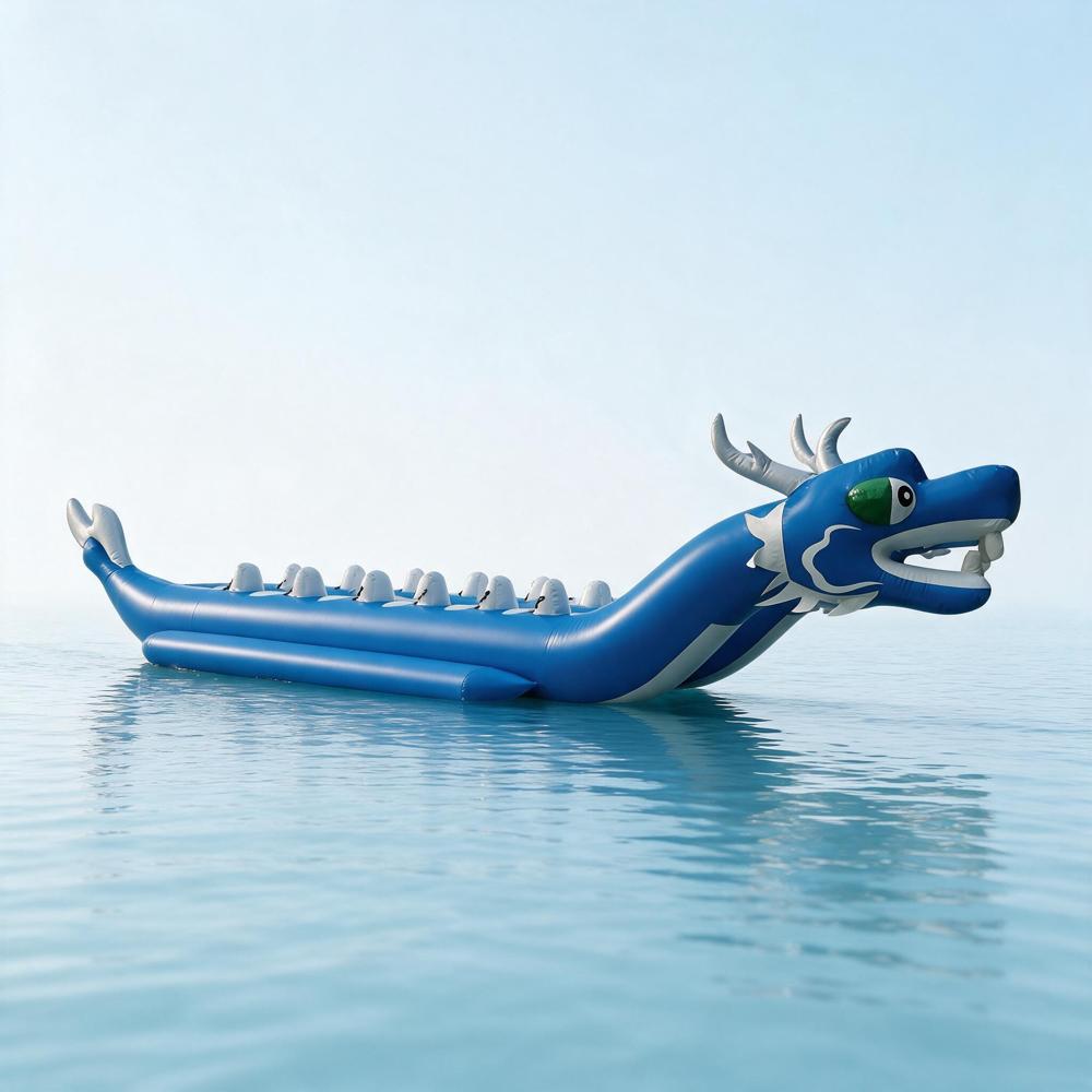 Inflatable Dragon Boat - Capacity: 10-22 People