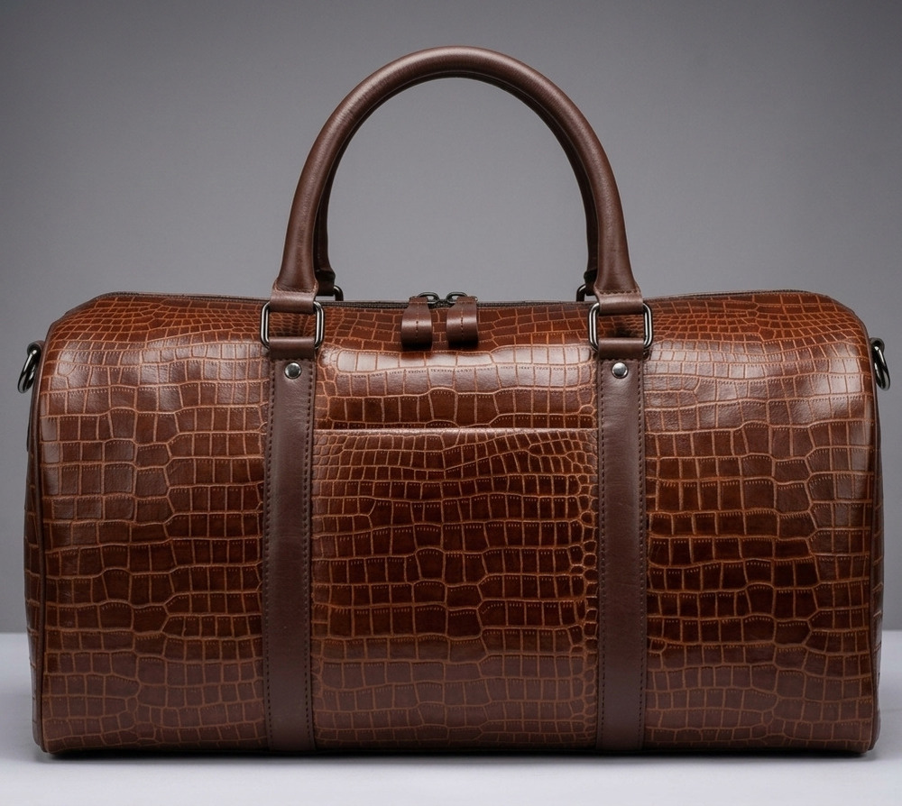 Brown The Heritage Duffle Bag