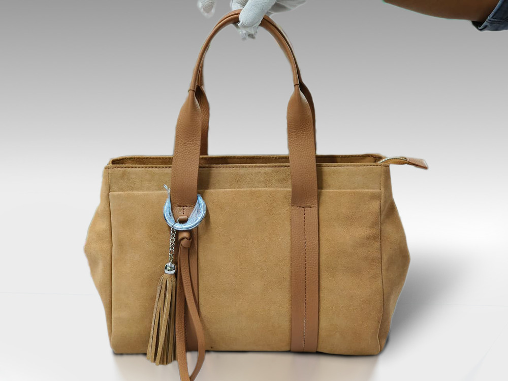 The Siena Suede Carryall Bag