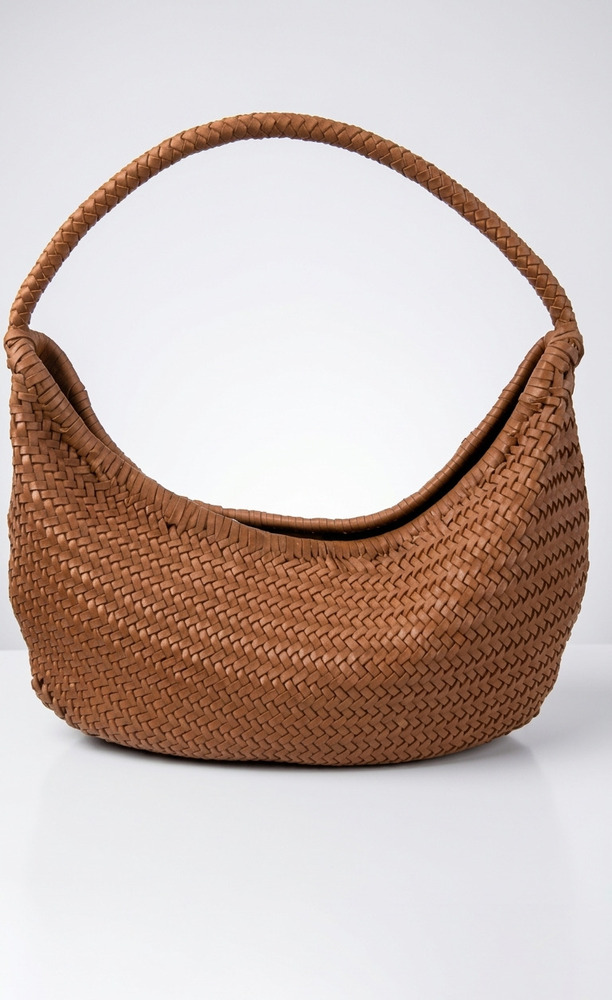 The Siena Woven Hobo Bag