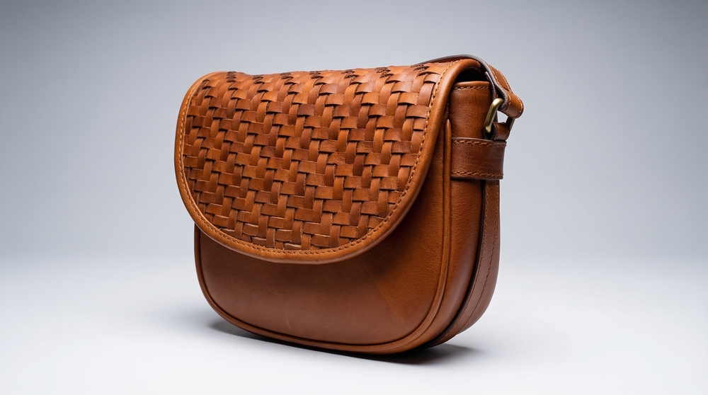 The Artisan Weave Saddle Bag