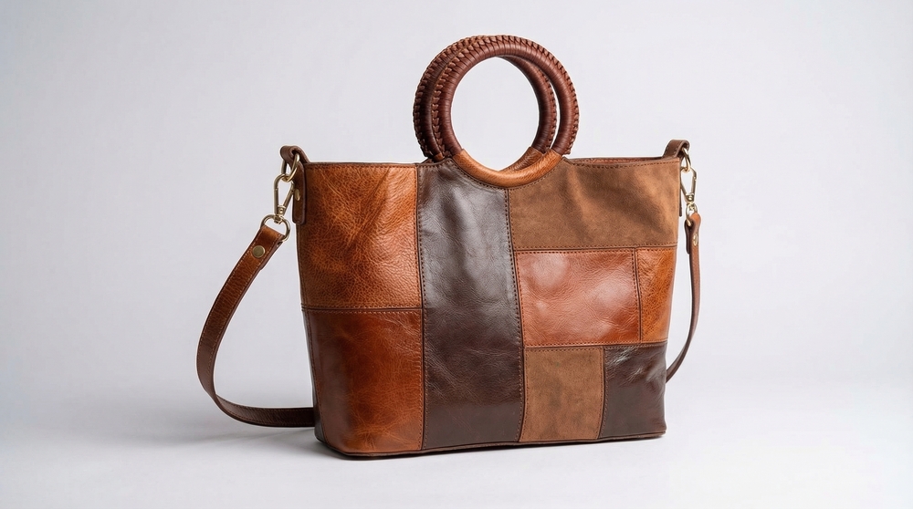 The Terra Patchwork Ring Bag