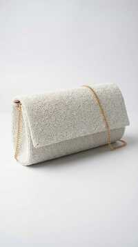 The Lumina Beaded Clutch Bag