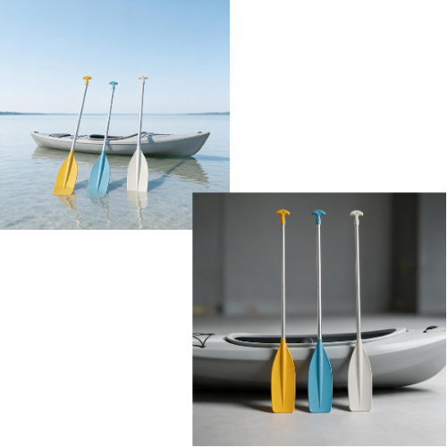 Hand Paddles - Length: Approx. 4-5 Feet