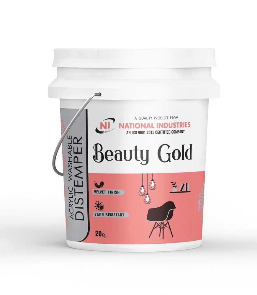 BEAUTY GOLD Acrylic Washable Distemper