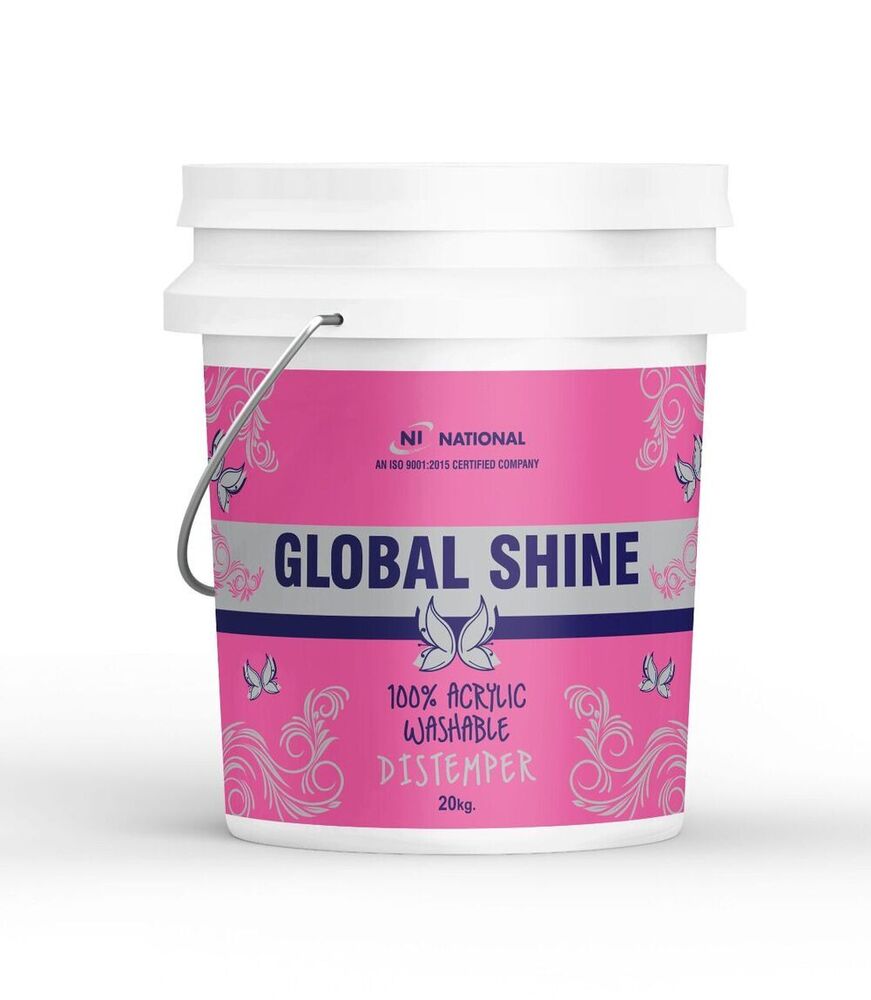 GLOBAL SHINE Acrylic Washable Distemper