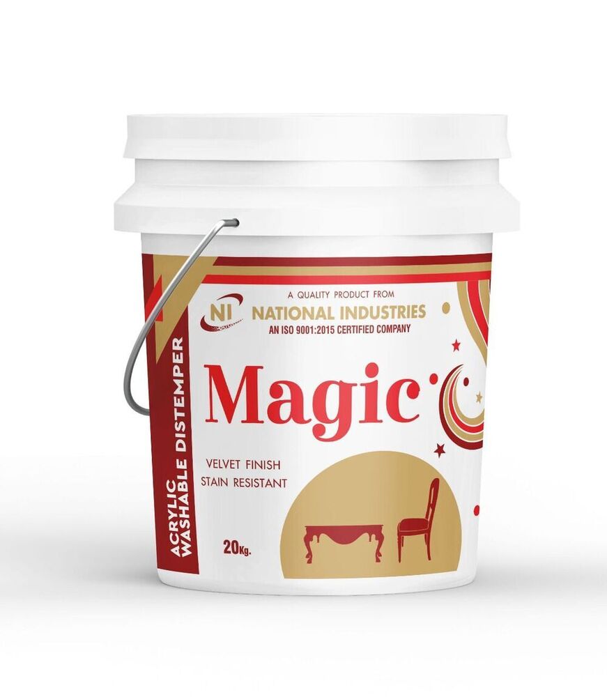 MAGIC Industrial Acrylic Washable Distemper