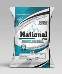 National Plus Decorative White Cement Paint