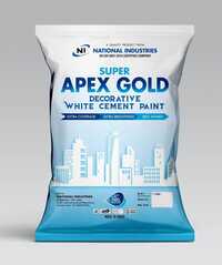 Super Apex Gold Decorative White Cement Paint