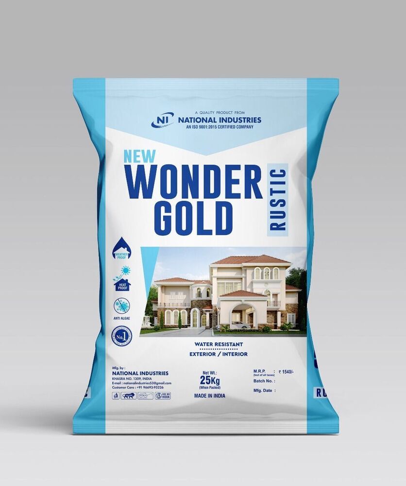 NEW WONDER GOLD Rustic Water Resistant Paint